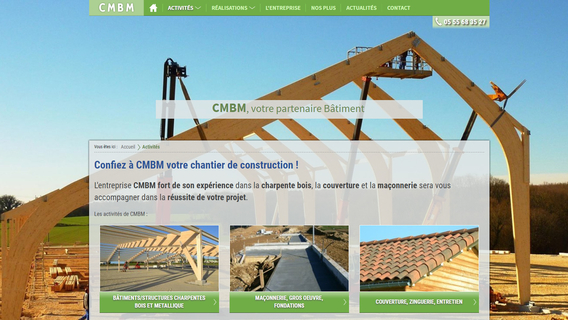 Site Internet de CMBM