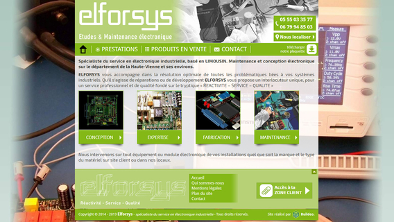 Site Internet d'Elforsys